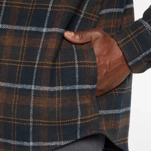 Orvis Men’s Heavyweight Soft 100% Co Flannel Shirt Side Pockets New M Only - Picture 5 of 5